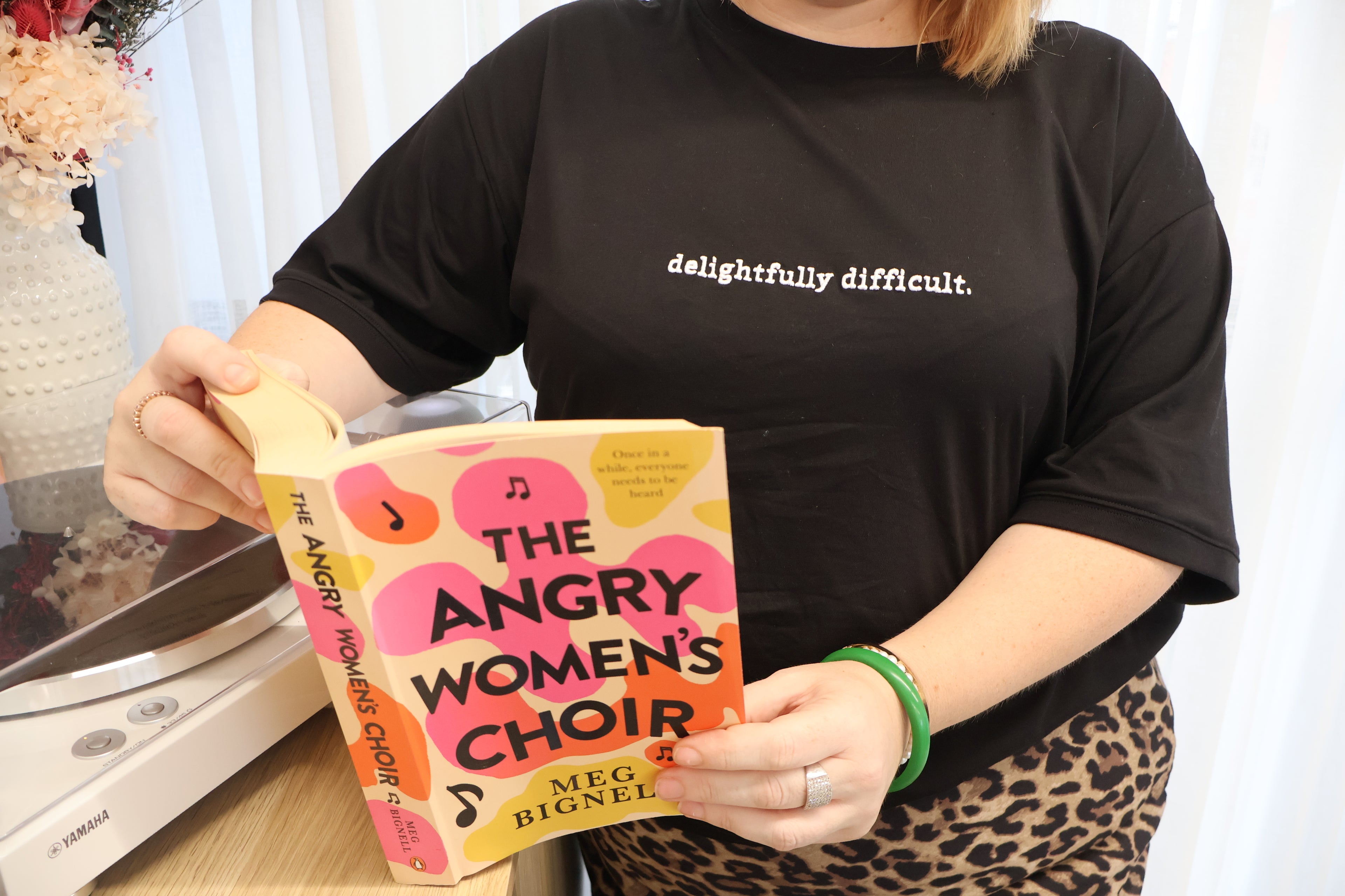 PRE-ORDER: Boxy Tee in Delightfully Difficult