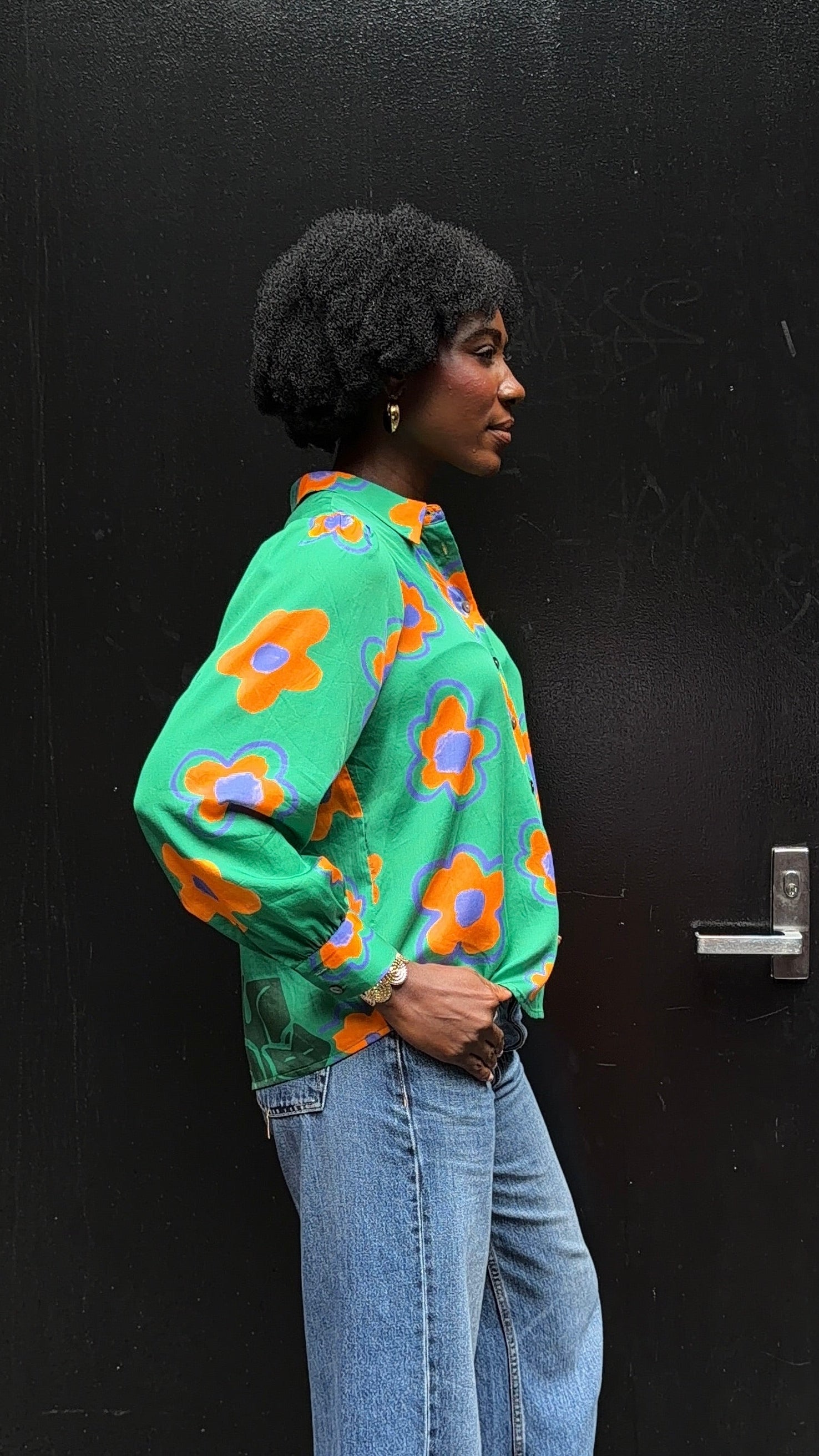 PRE-ORDER | Alex Shirt in Floral Zebra