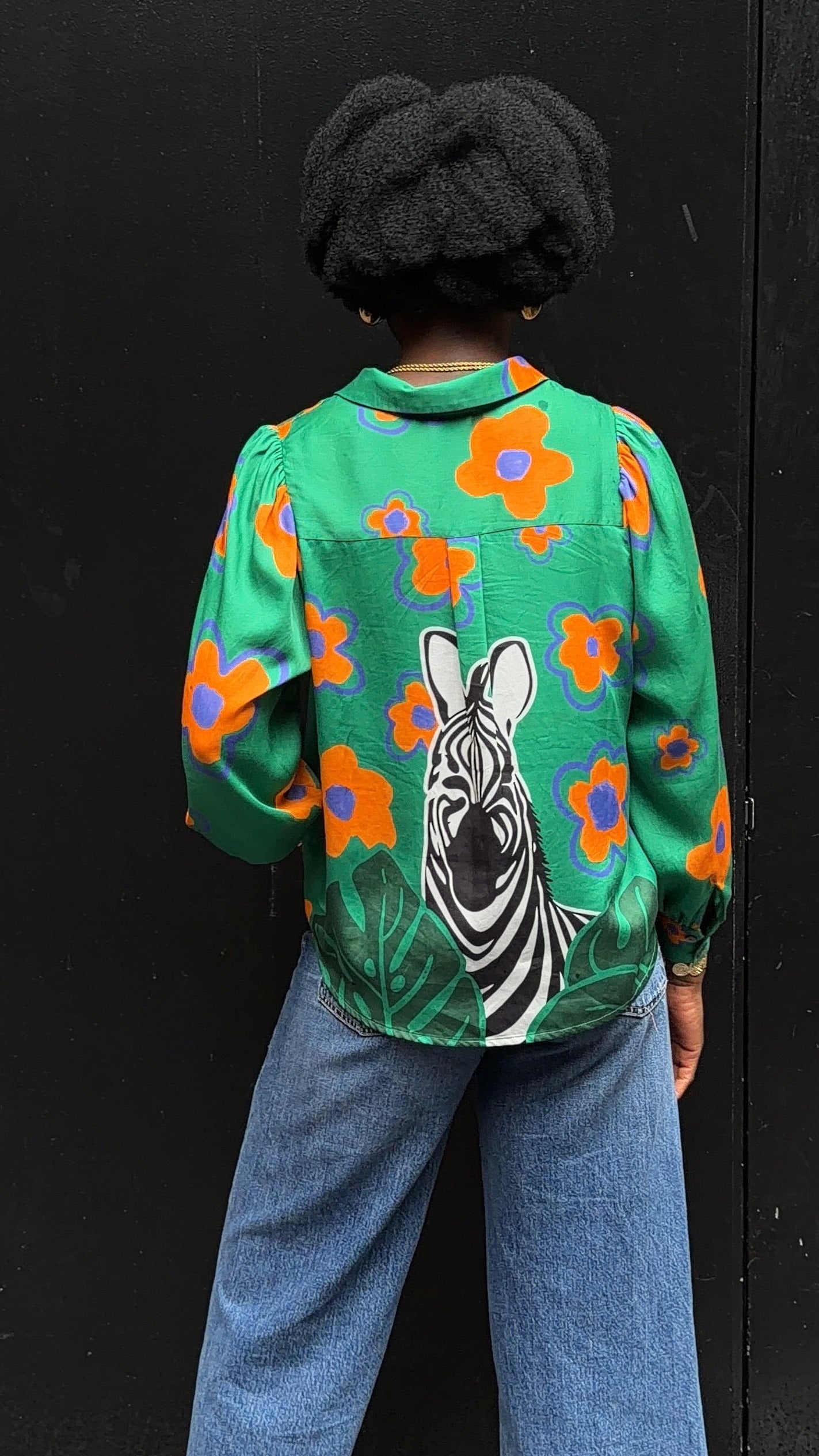 PRE-ORDER | Alex Shirt in Floral Zebra