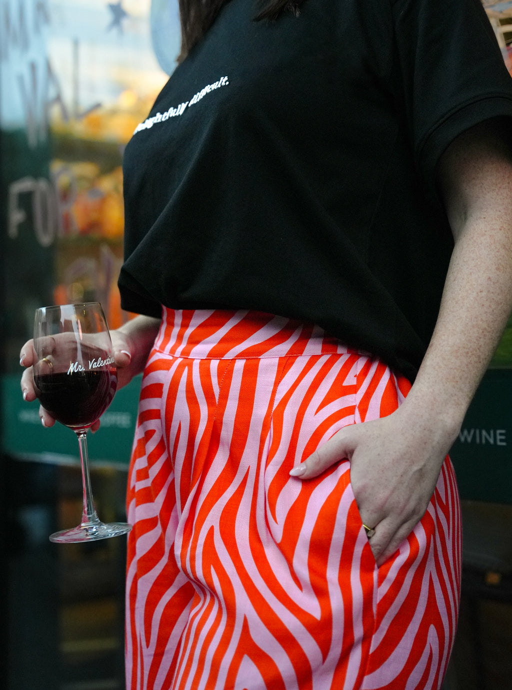 PRE-ORDER Jasmine Pant in Pink Zebra