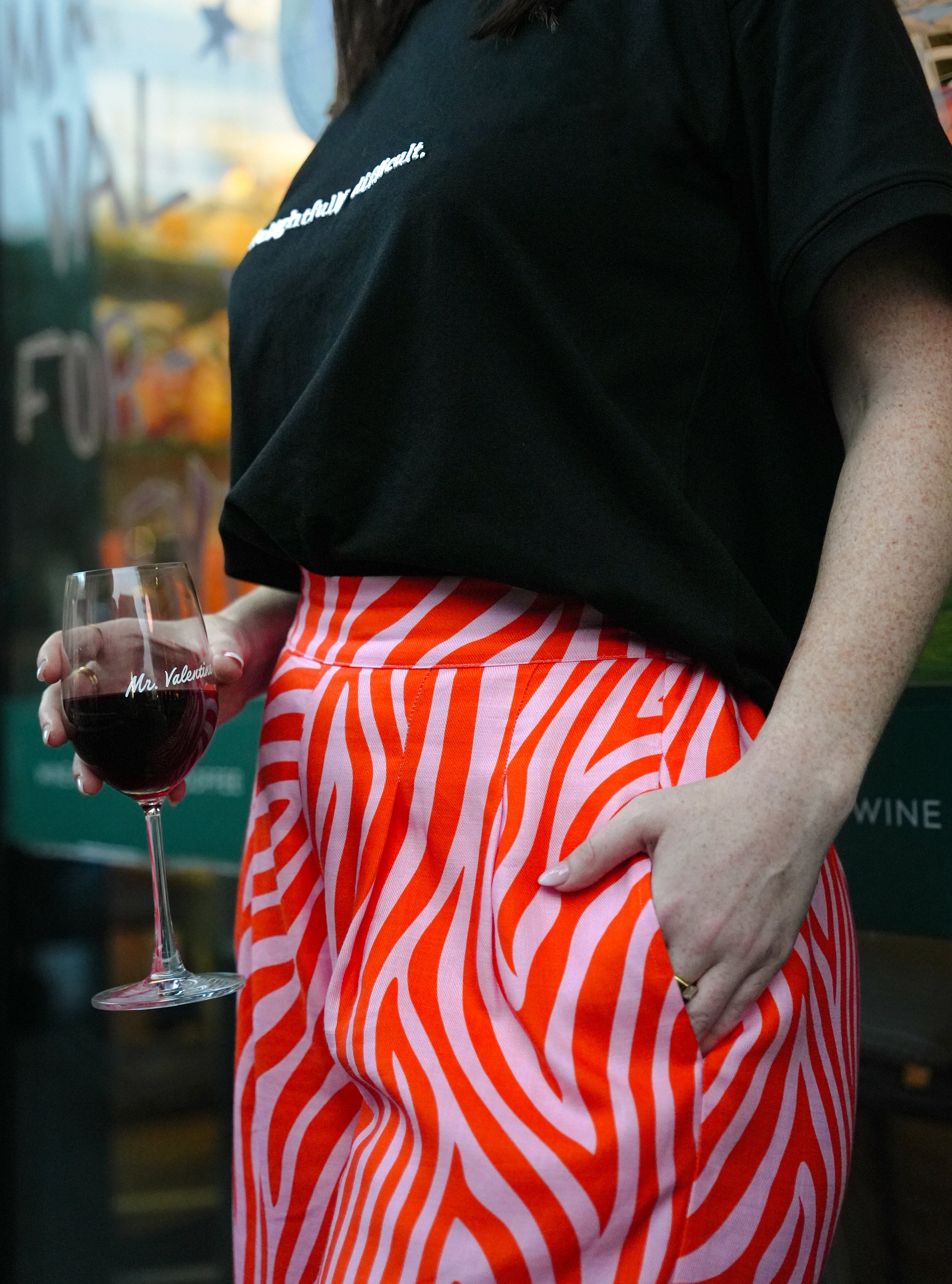 PRE-ORDER Jasmine Pant in Pink Zebra