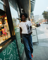 Renee Tee in Zebra