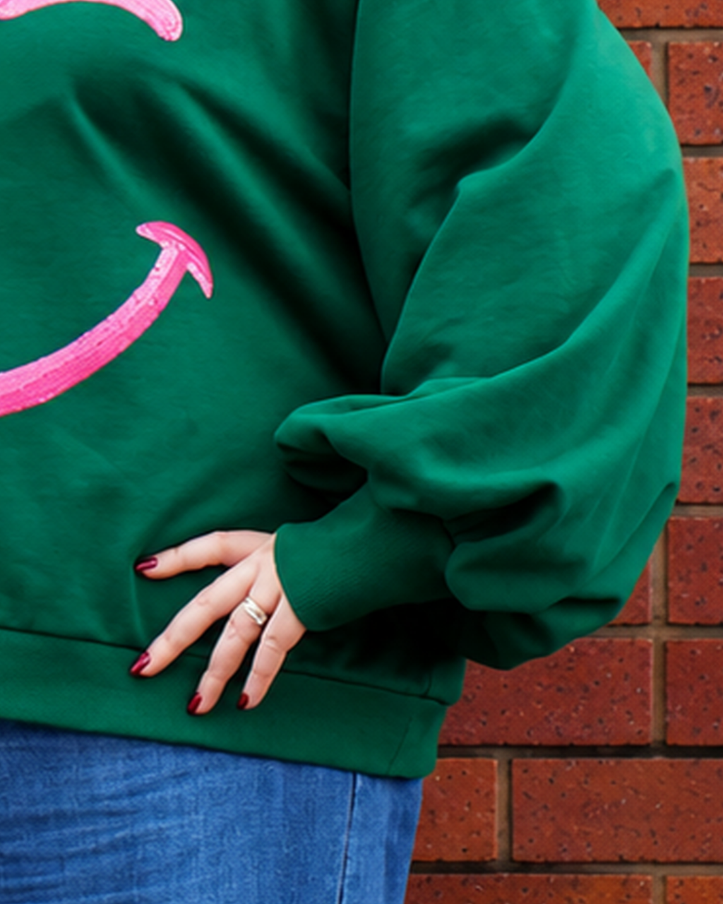 PRE-ORDER: Bowie Jumper in Smiley