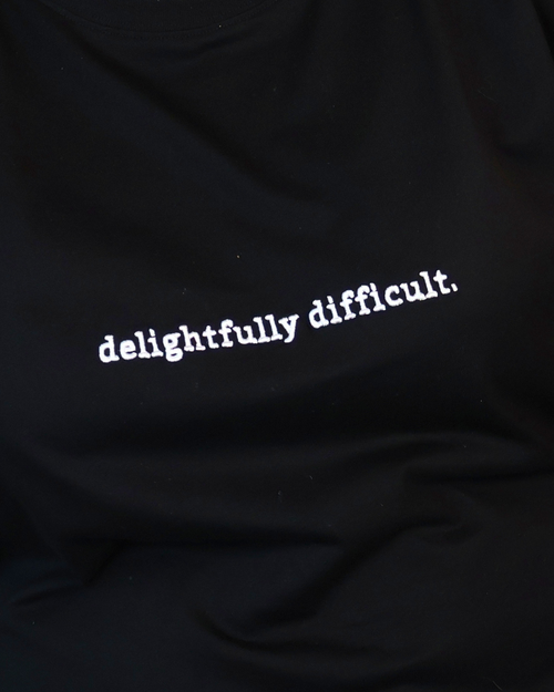 Boxy Tee in Delightfully Difficult