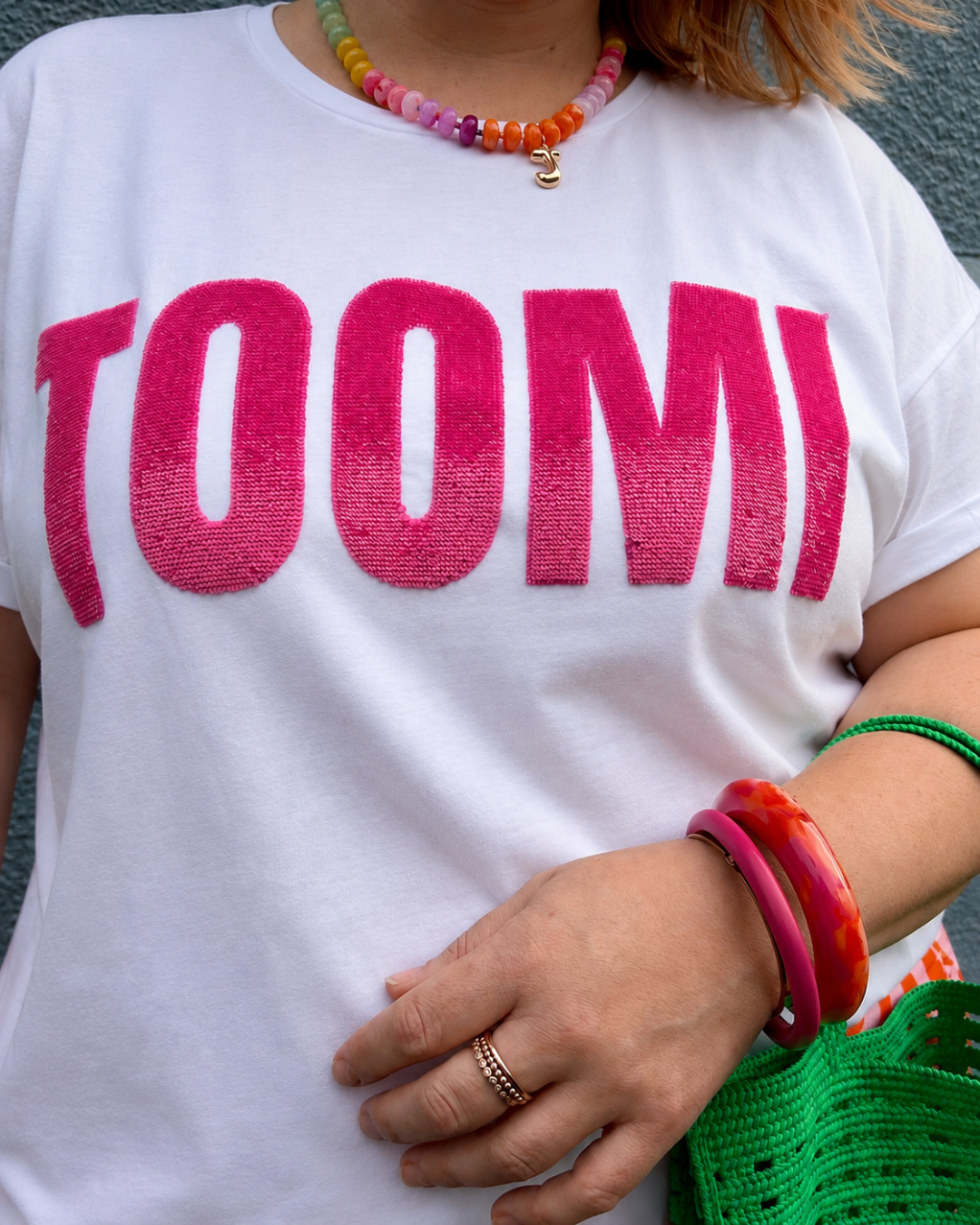 PRE-ORDER: Renee Tee with Toomi Sequins