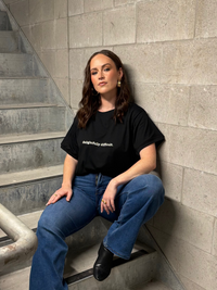 Boxy Tee in Delightfully Difficult