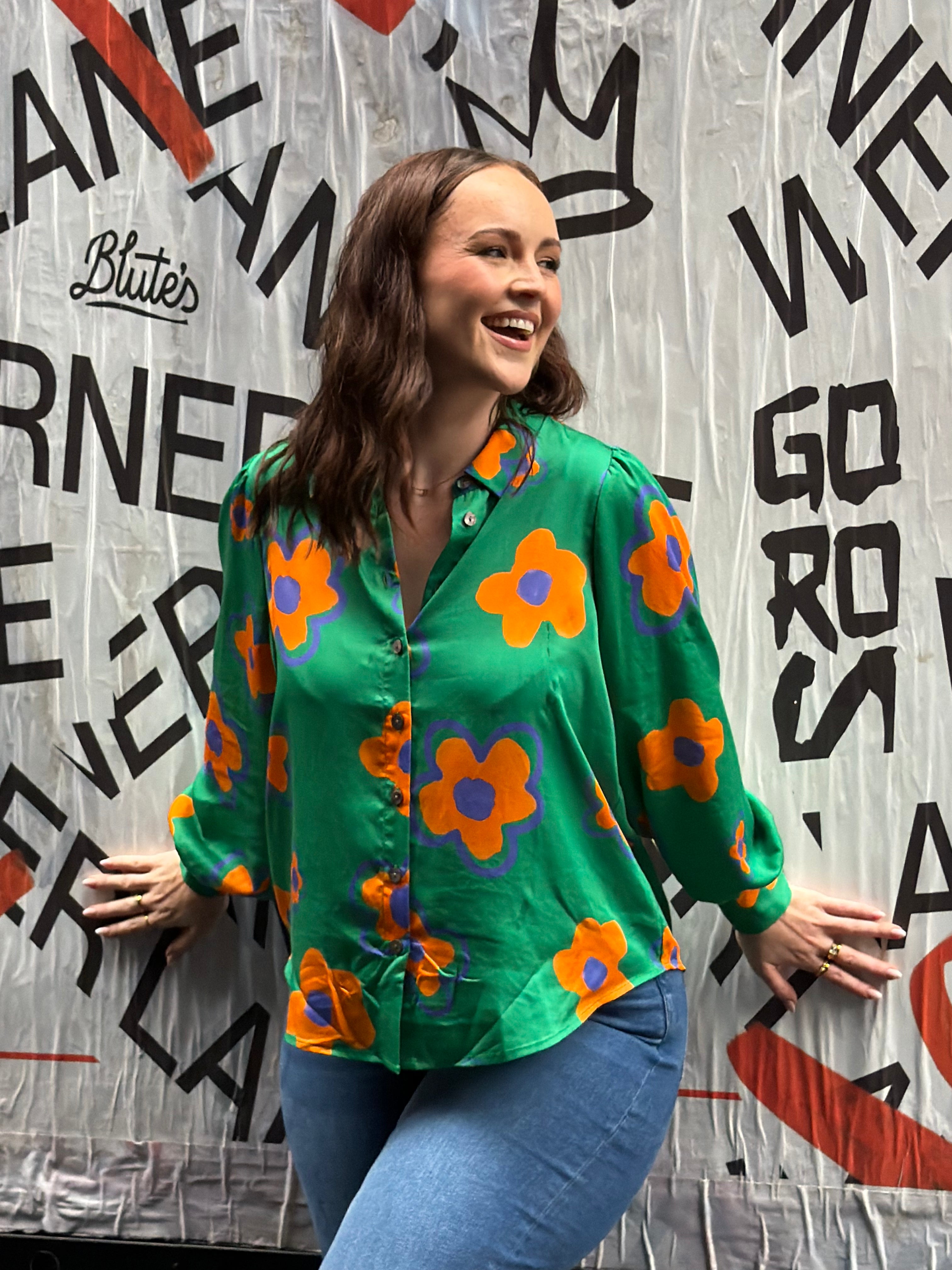 PRE-ORDER | Alex Shirt in Floral Zebra